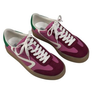 Steve Madden Reformer Womens Pink Multi Sneakers Size 7.5M New $100 A